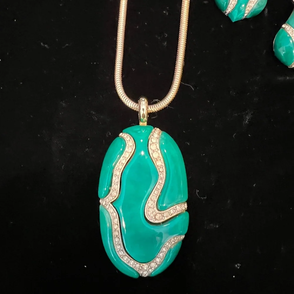 Rare 3 piece Eisenberg vintage jewelry set - Picture 2 of 15